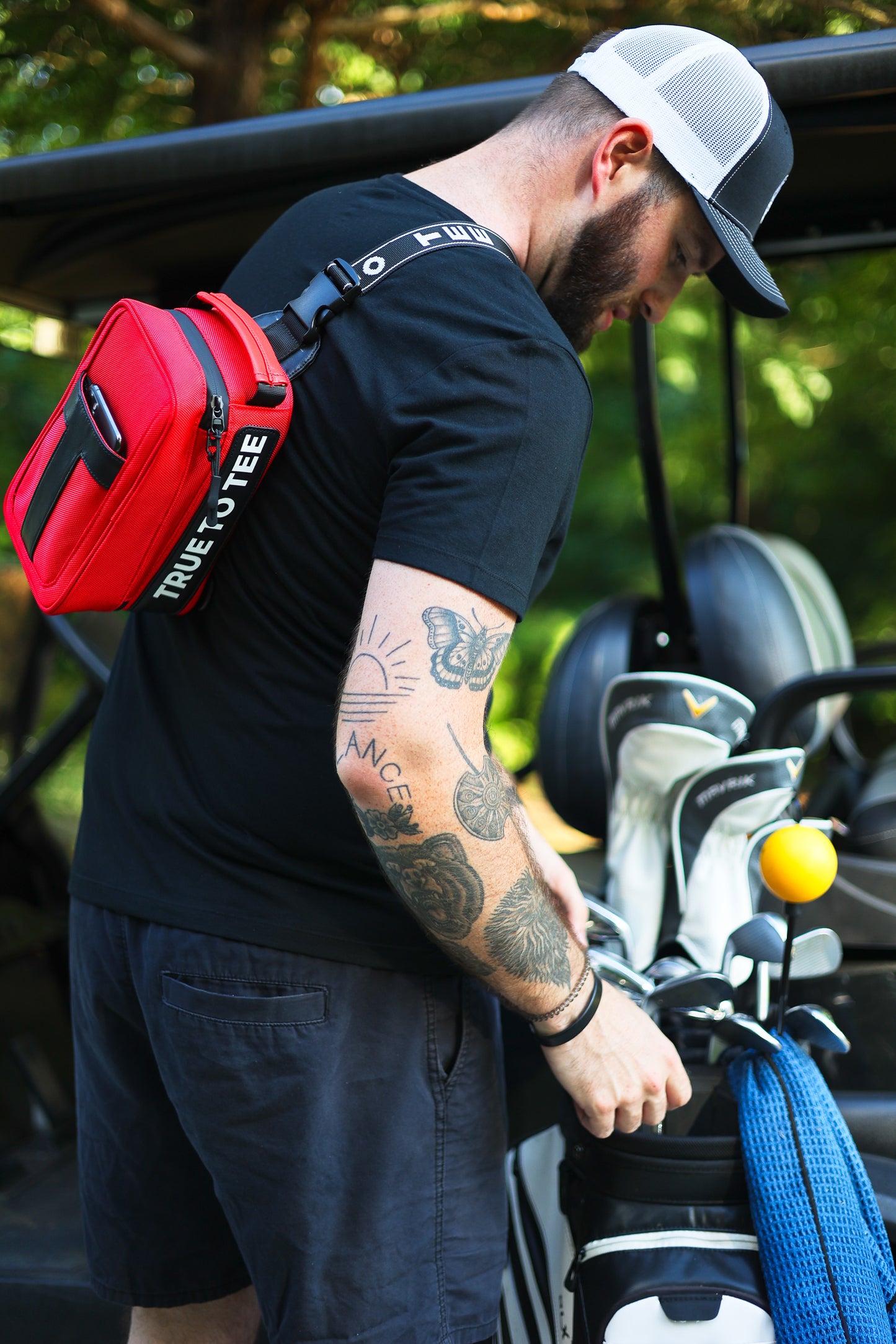 The Tee Unit™ - Hazard Red